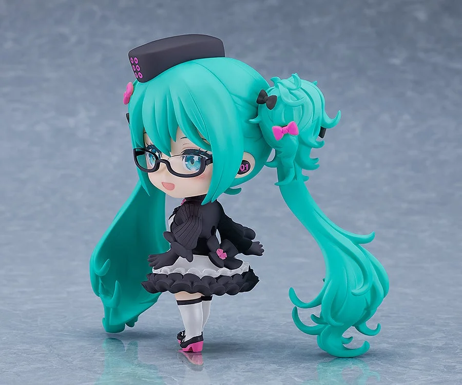 Figurine Nendoroid Hatsune Miku Ver. Glasses x Café de Vocaloid par Good Smile Company